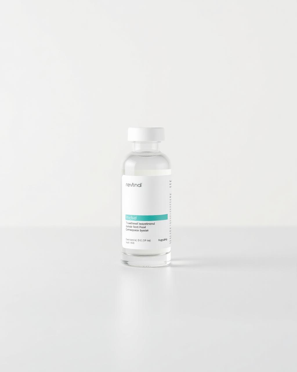 High-purity research peptide vial